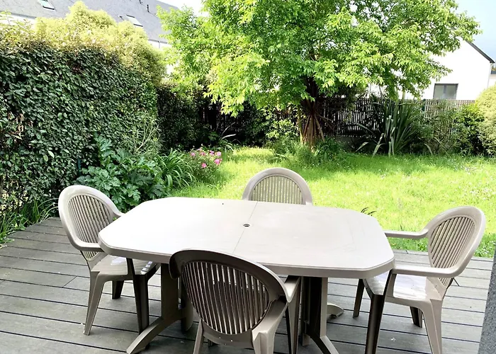 Maison T3 Plain-pied: Jardin, Terrasse - Animaux Admis - Fr-1-843-64 * Le Croisic